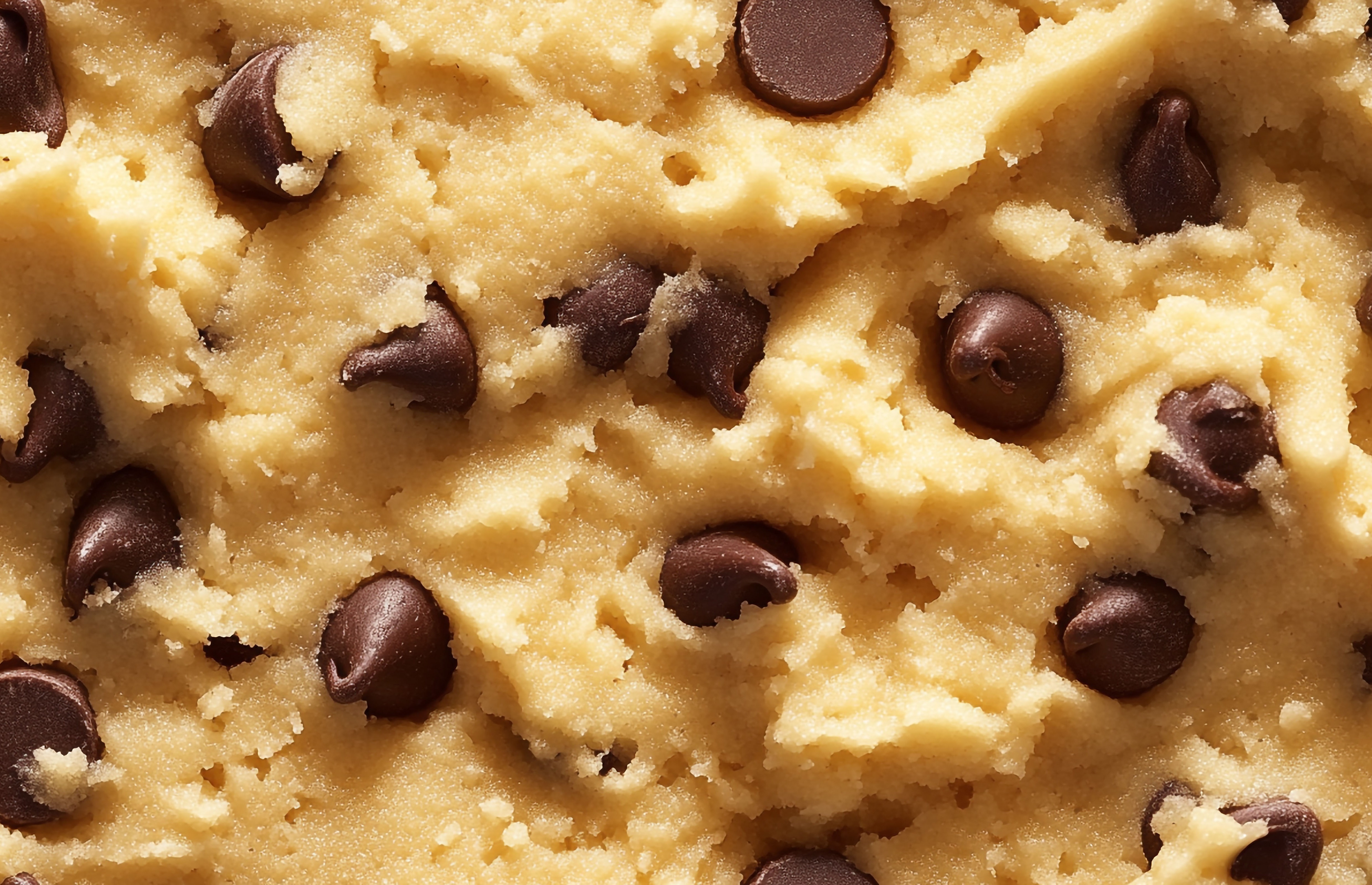 Chocolate chip cookie dough.
