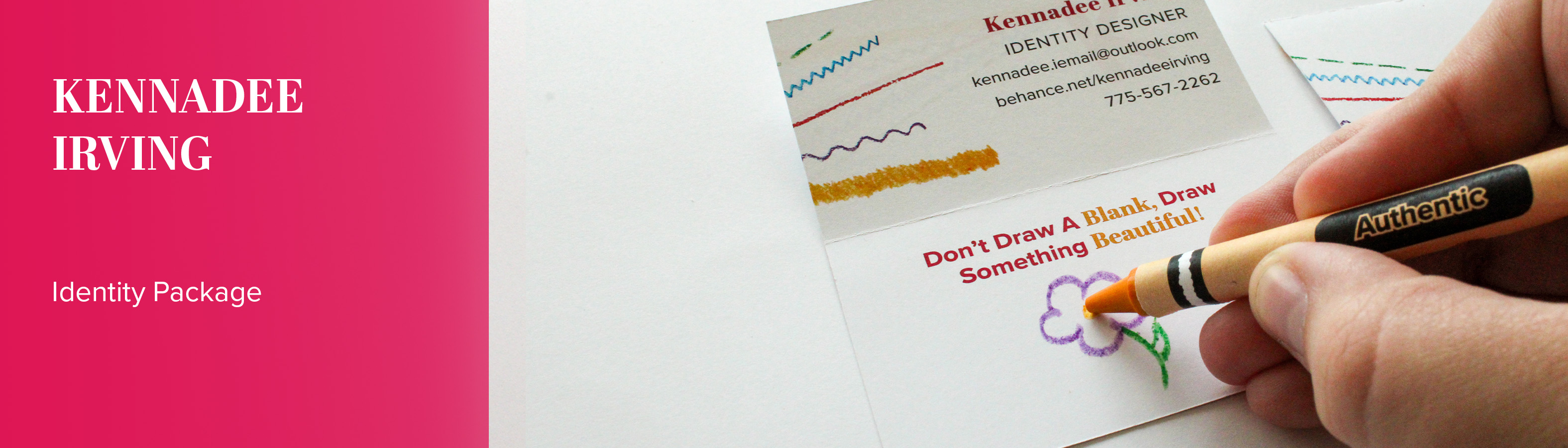 Flower Crayon Illustration