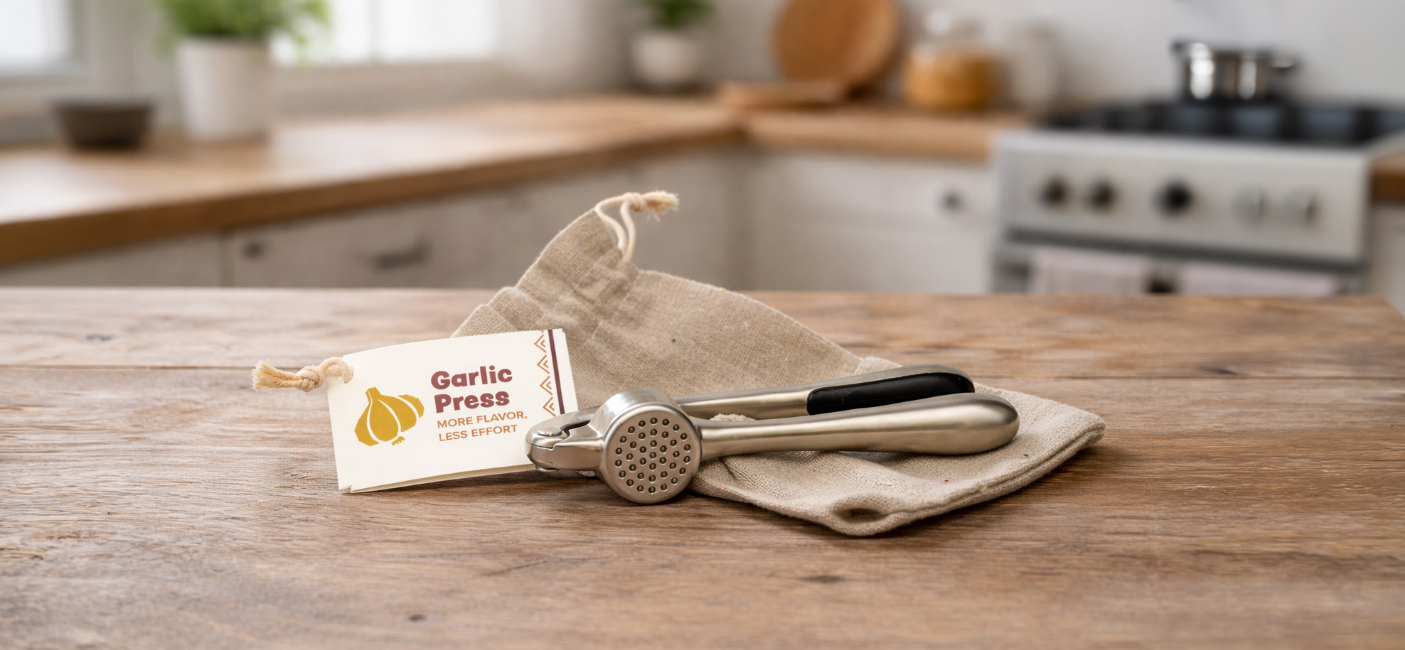Garlic Press Front