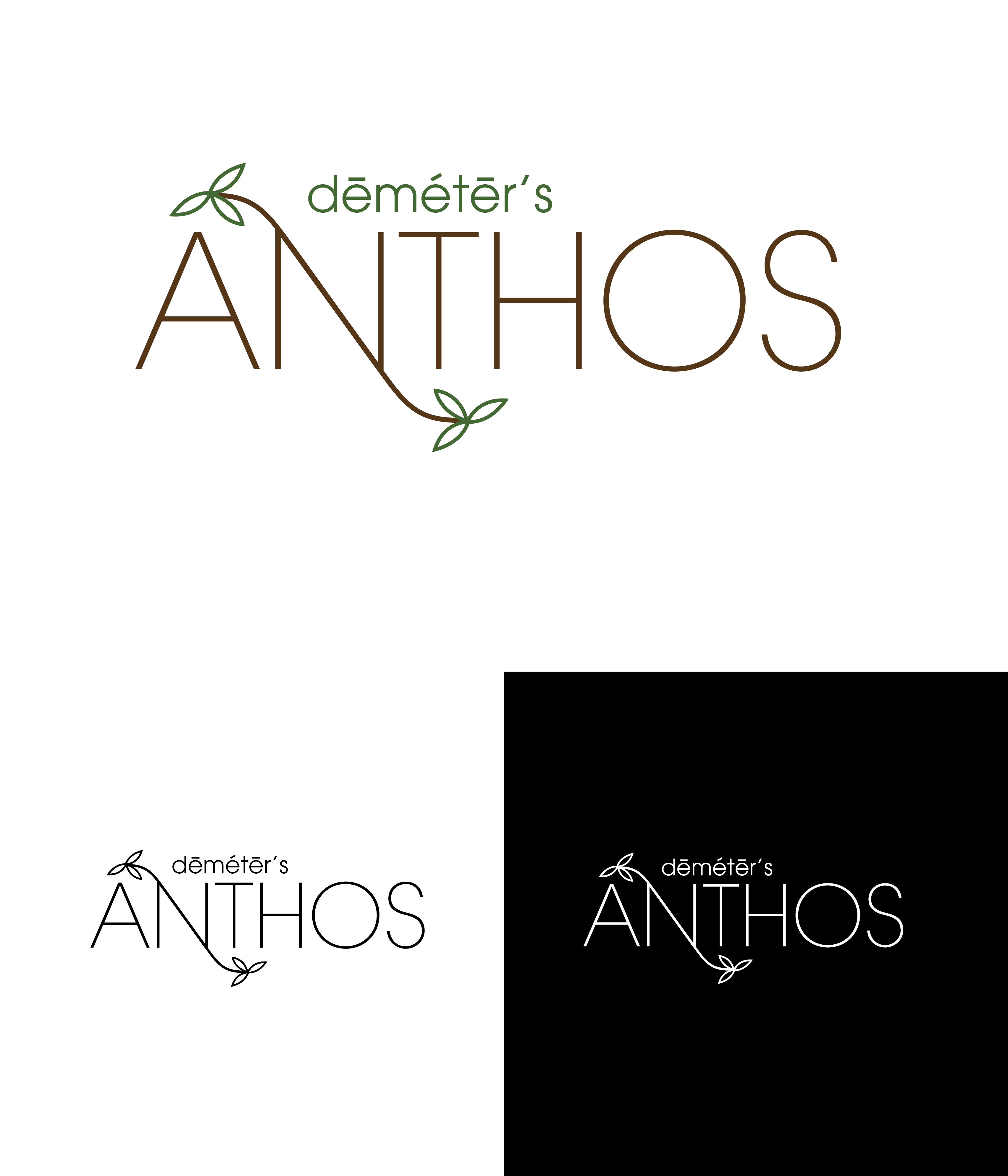 Demeter's Anthos Logo